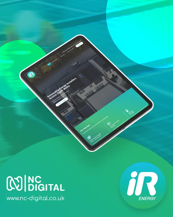 IR Energy website project